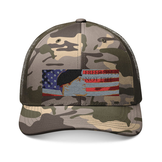 Picture This Magic© Camouflage Customized Embroidered Cap
