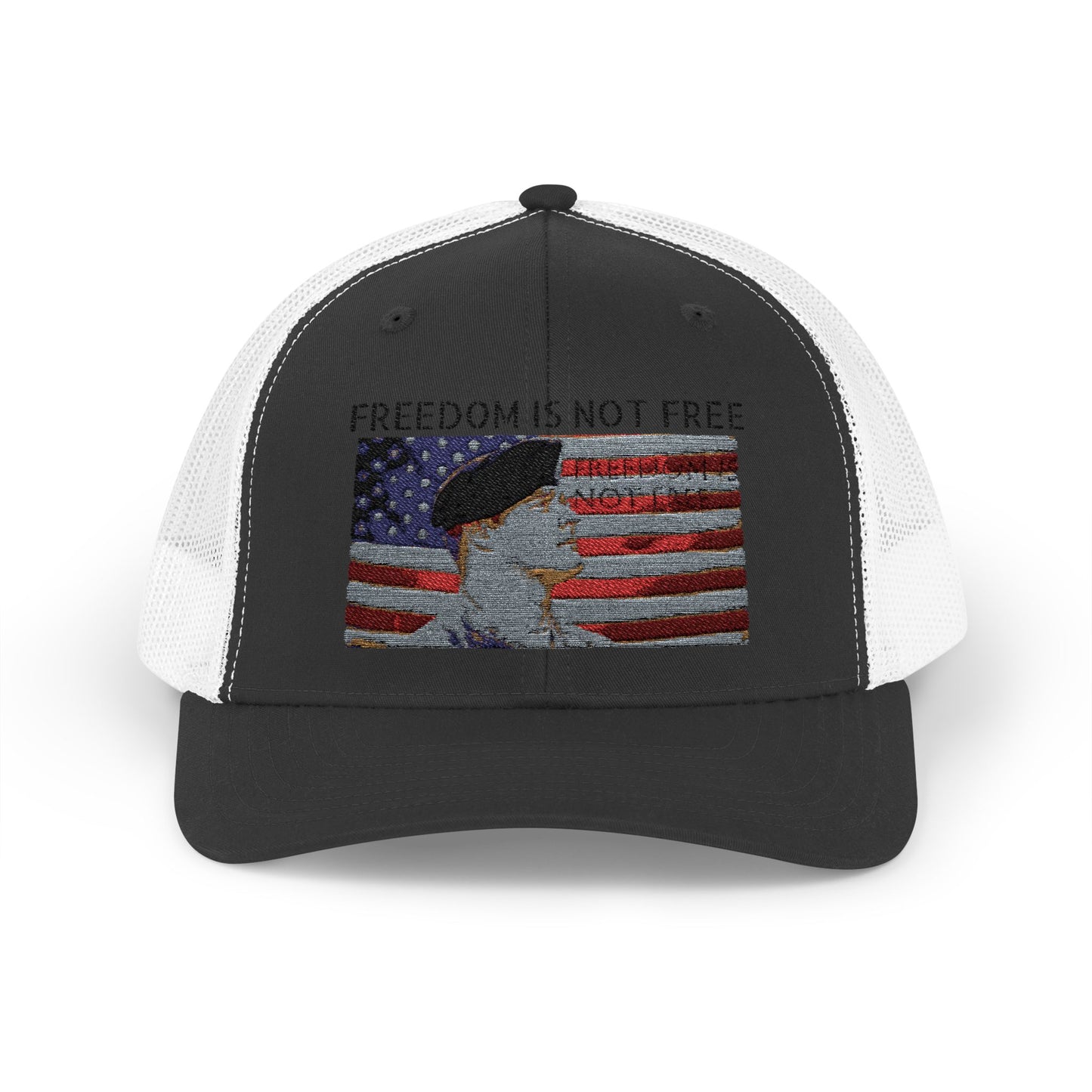 Picture This Magic© Customized Snapback Trucker Cap - Personalized Embroidered Design