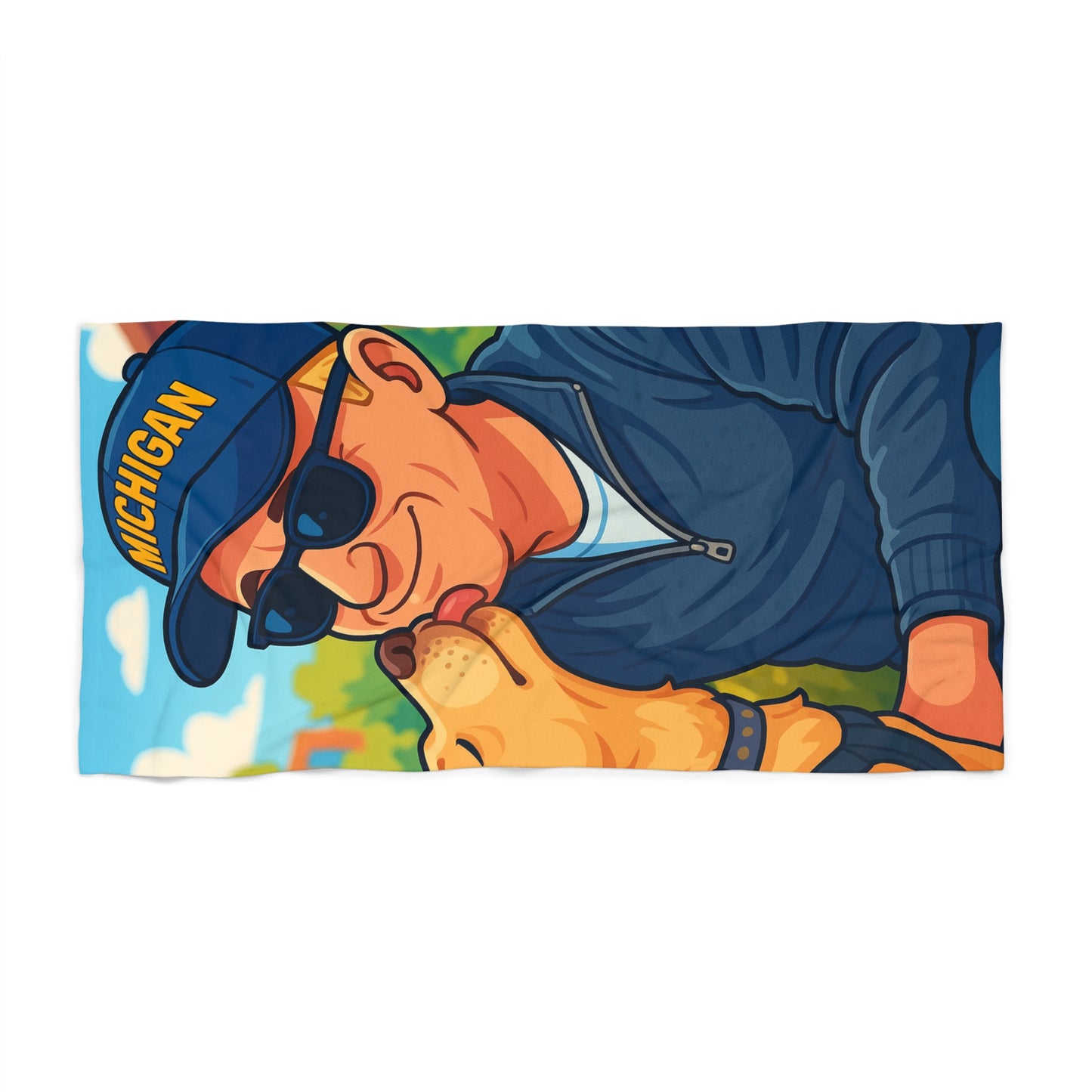 Picture This Magic© Vibrant Beach Towel - Personalized Gift for Beach Days
