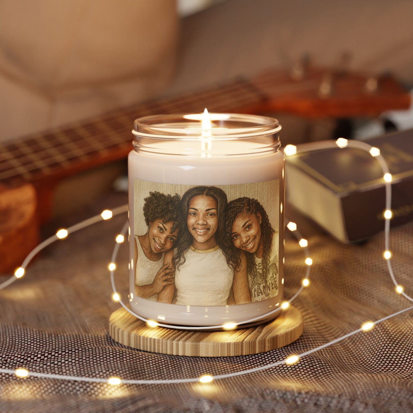 Picture This Magic© Warm Embrace Scented Candle | 9oz Soy Candle