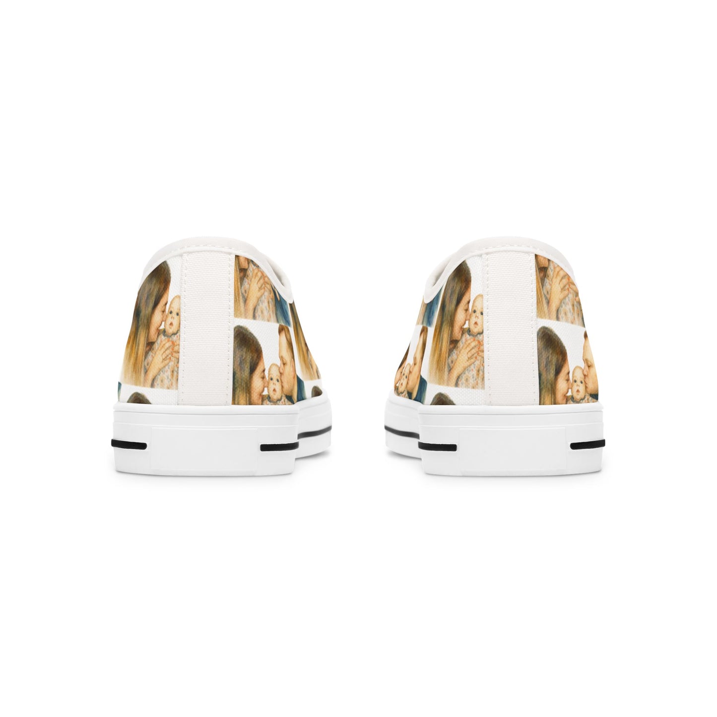 Picture This Magic© Custom Low Top Women's Sneakers