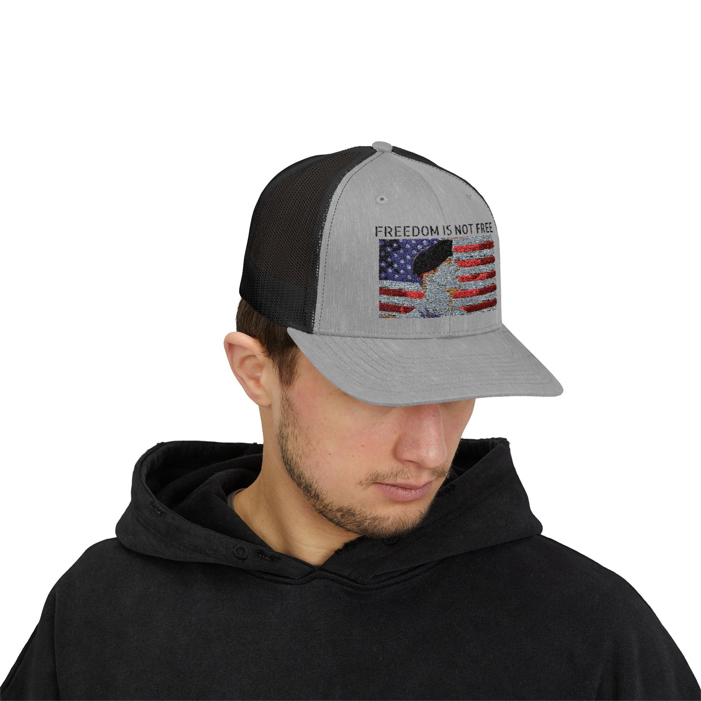 Picture This Magic© Customized Snapback Trucker Cap - Personalized Embroidered Design
