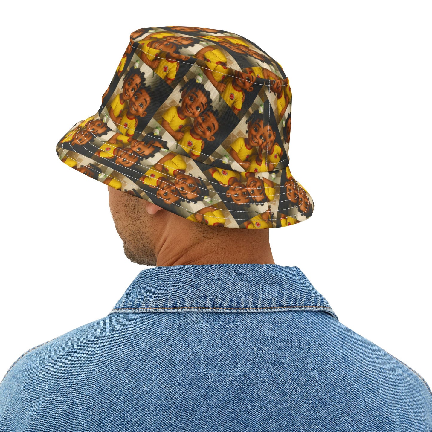 Picture This Magic© Fun and Colorful Bucket Hat with Personalized Design