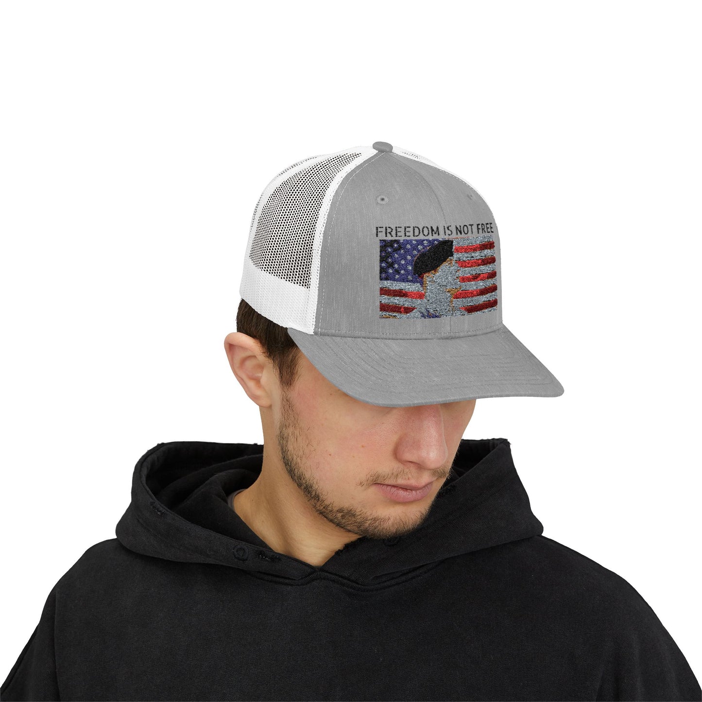 Picture This Magic© Customized Snapback Trucker Cap - Personalized Embroidered Design