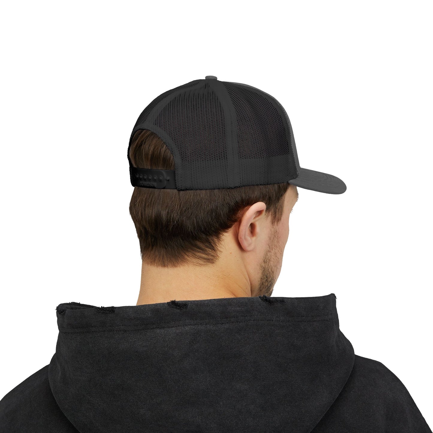 Picture This Magic© Customized Snapback Trucker Cap - Personalized Embroidered Design