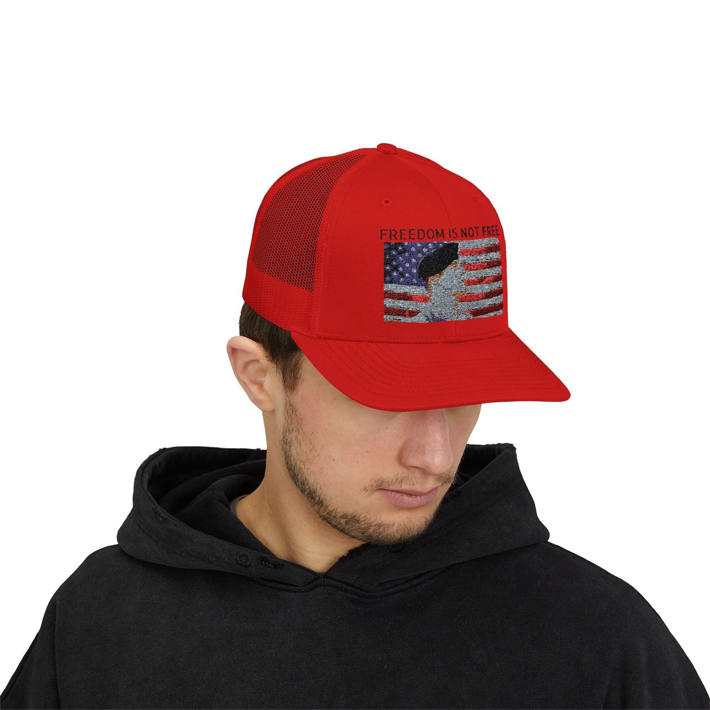 Picture This Magic© Customized Snapback Trucker Cap - Personalized Embroidered Design