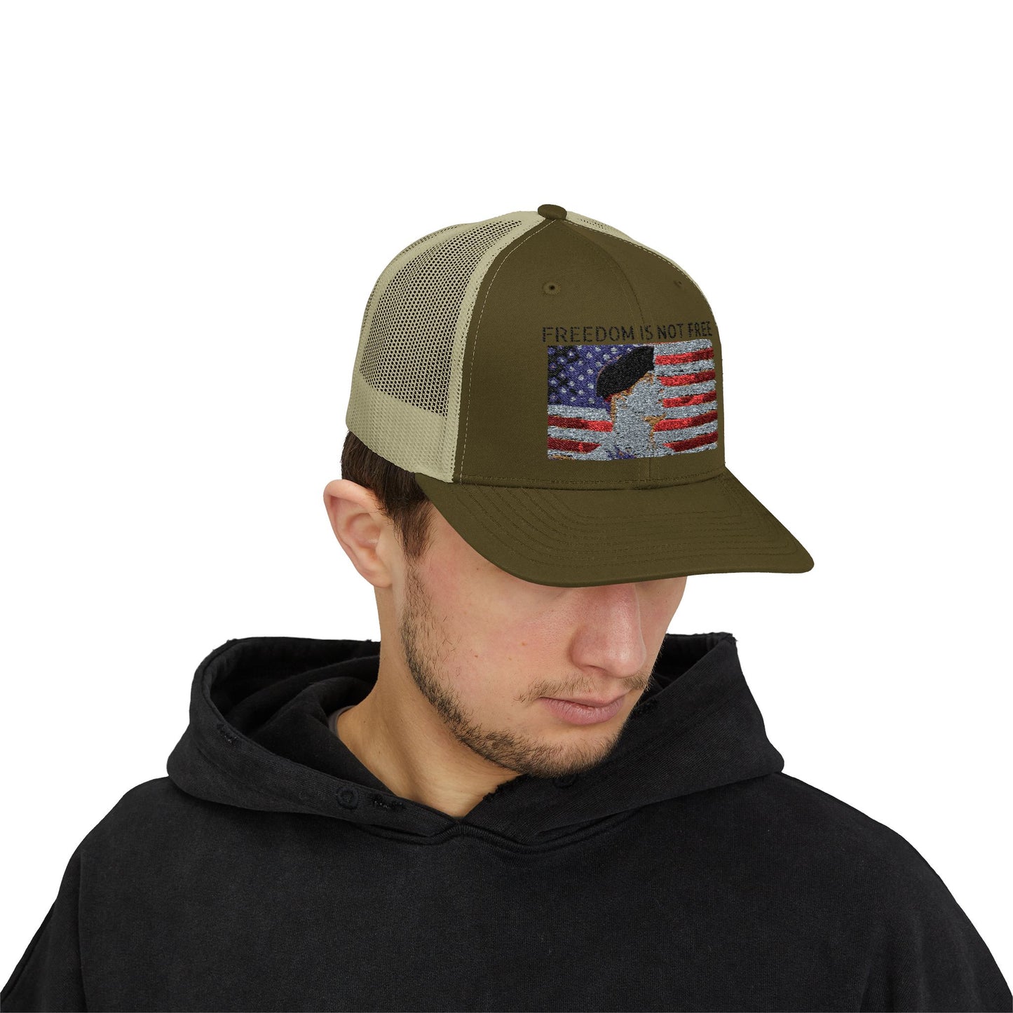 Picture This Magic© Customized Snapback Trucker Cap - Personalized Embroidered Design