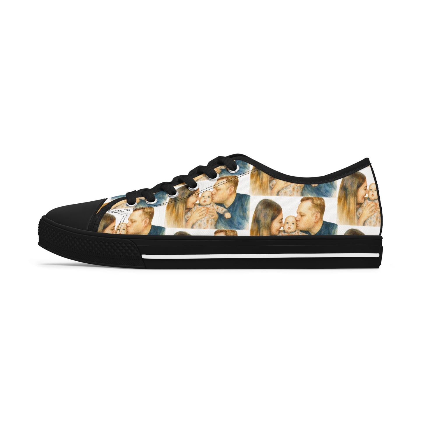 Picture This Magic© Custom Low Top Women's Sneakers