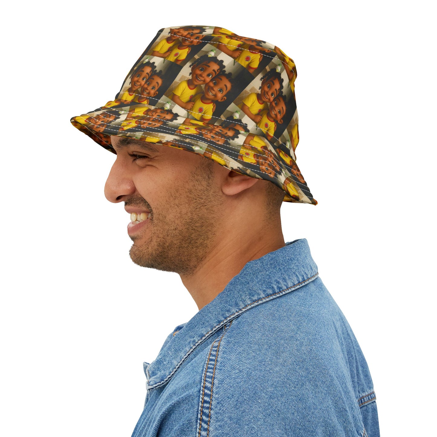 Picture This Magic© Fun and Colorful Bucket Hat with Personalized Design