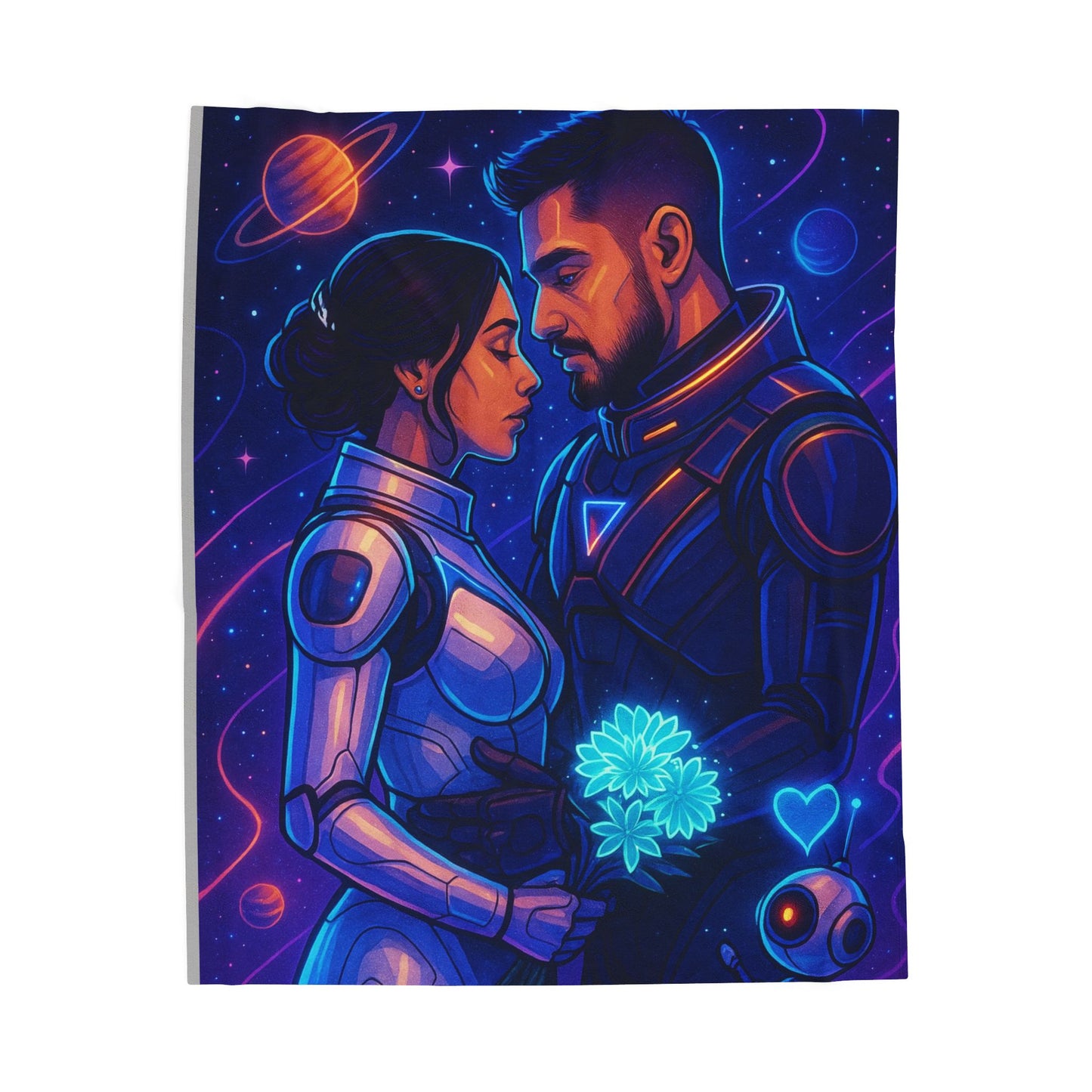 Picture This Magic© Customized Velveteen Plush Blanket | Soft Personalized Throw