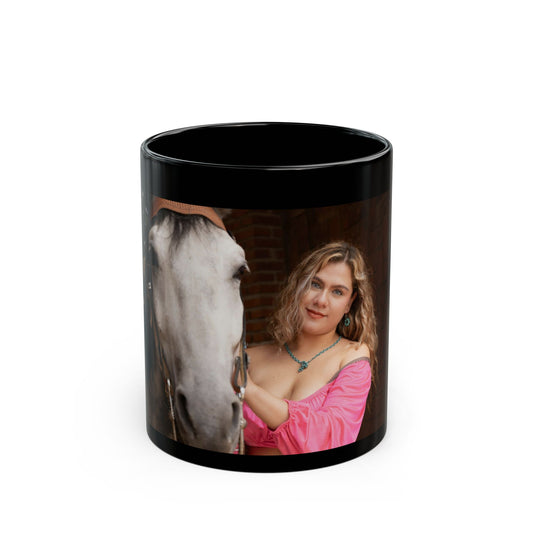 Picture This Magic© Ceramic Black Personalized Mug