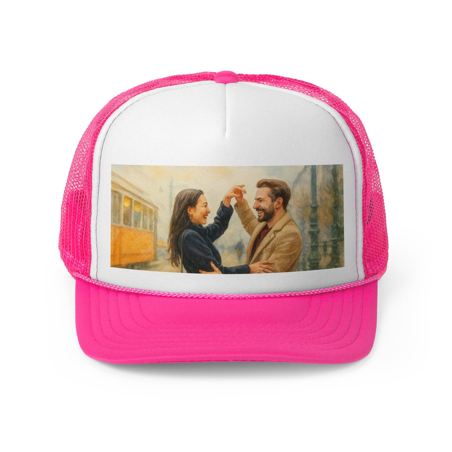Picture This Magic© Trucker Cap with Personalized Illustration