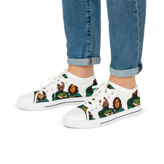 Picture This Magic© Stylish Low Top Men's Sneakers with Customized Design