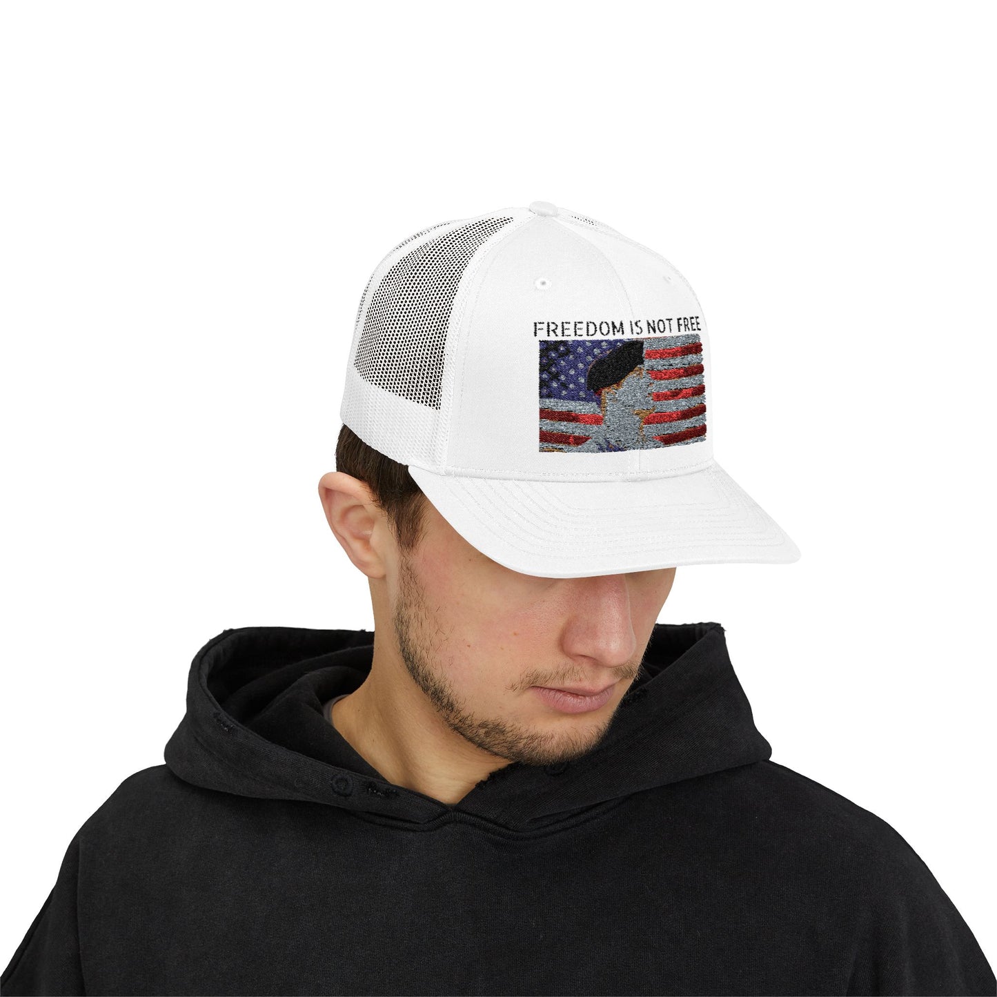 Picture This Magic© Customized Snapback Trucker Cap - Personalized Embroidered Design