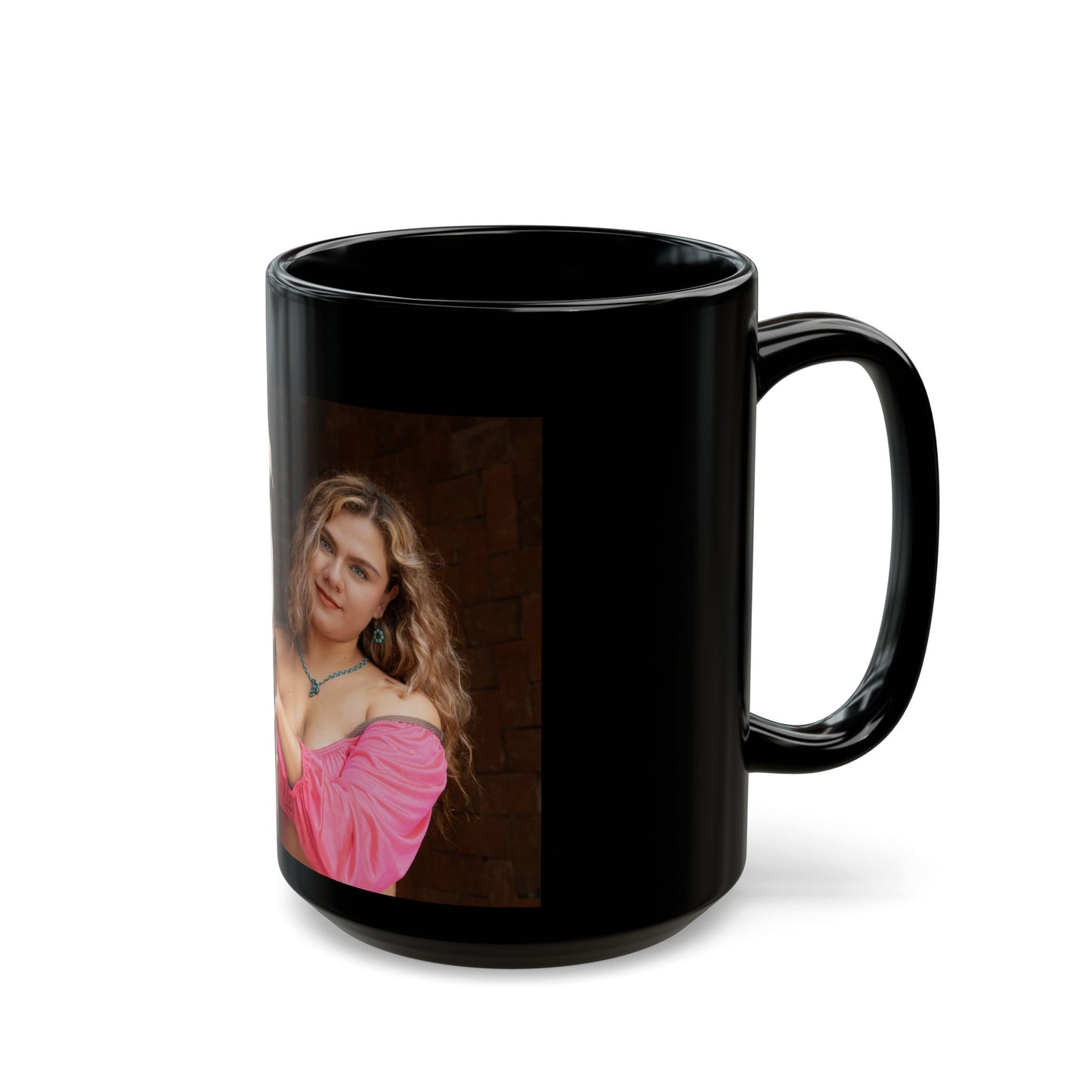 Picture This Magic© Ceramic Black Personalized Mug