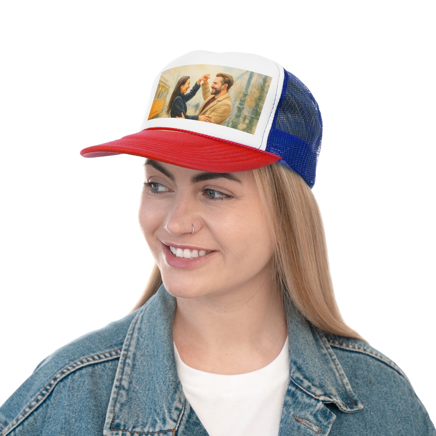 Picture This Magic© Trucker Cap with Personalized Illustration