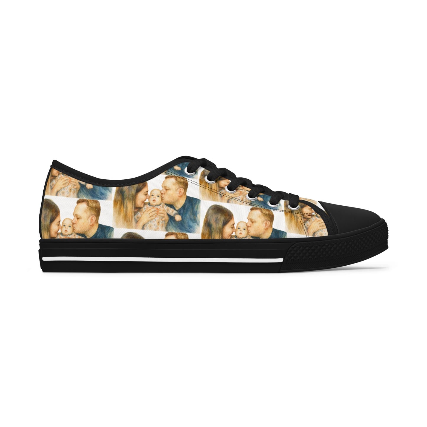 Picture This Magic© Custom Low Top Women's Sneakers