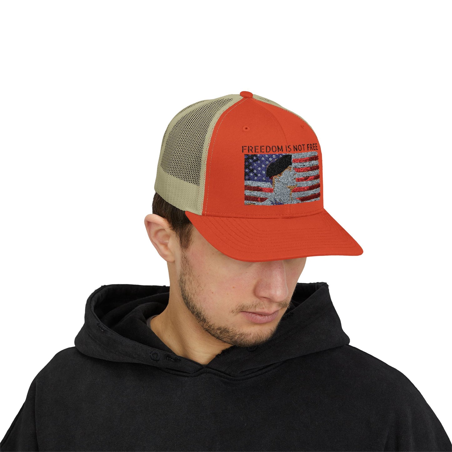Picture This Magic© Customized Snapback Trucker Cap - Personalized Embroidered Design