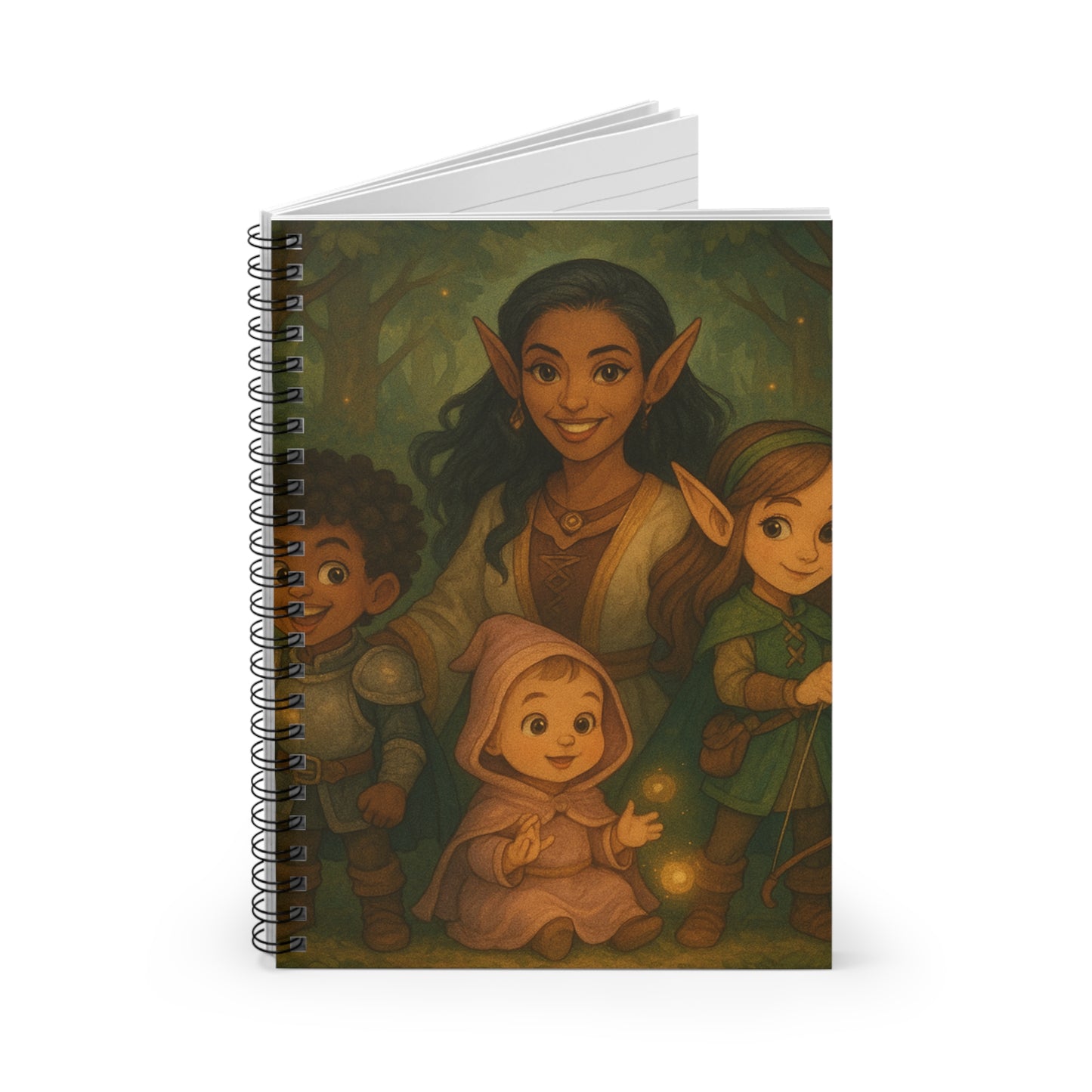 Personalized Picture This Magic© - Customized Themed Spiral Notebook Ruled Lines