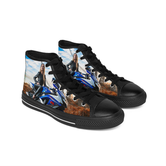 Picture This Magic© Stylish Women's Classic Sneakers with Customized Design