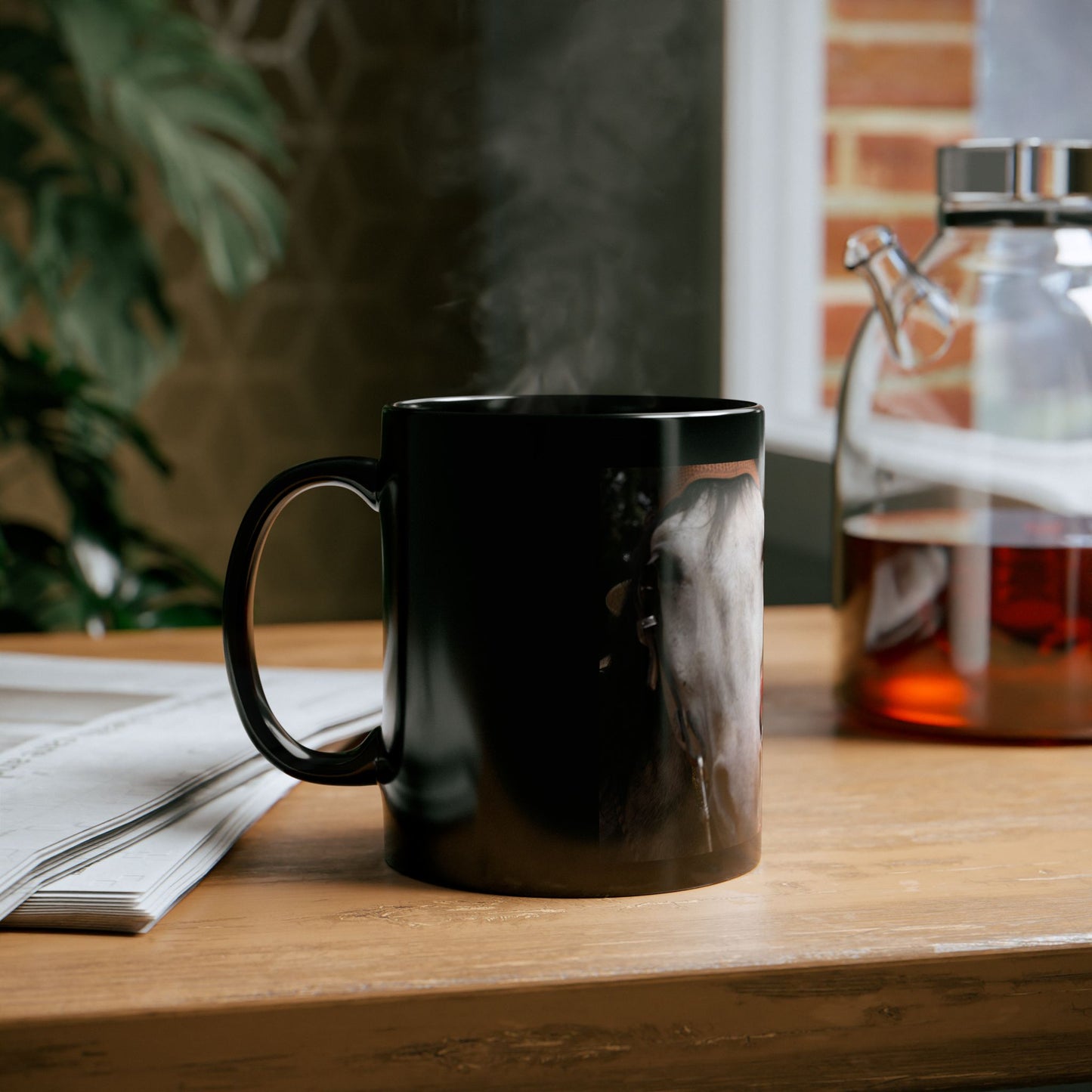 Picture This Magic© Ceramic Black Personalized Mug