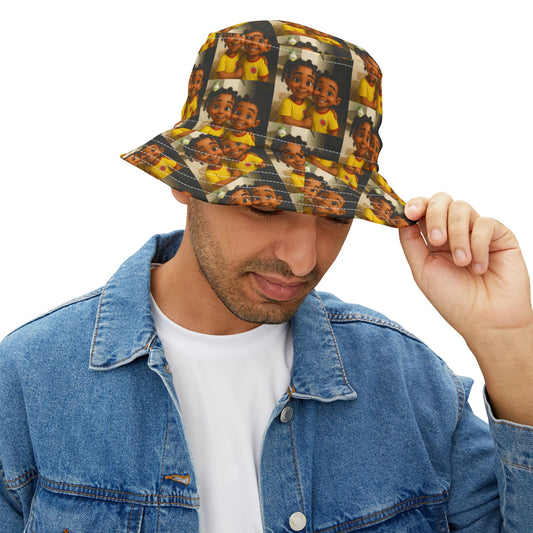 Picture This Magic© Fun and Colorful Bucket Hat with Personalized Design