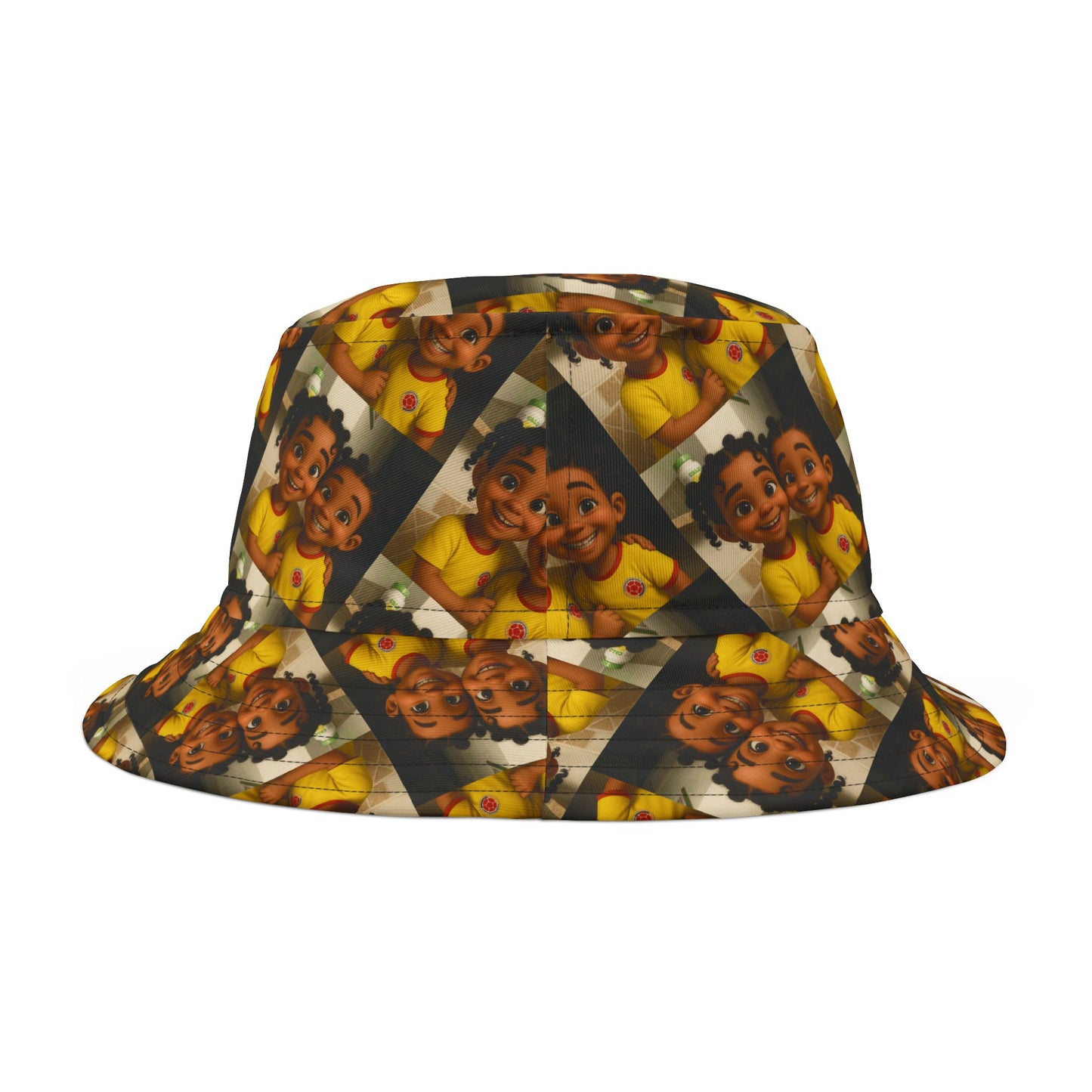 Picture This Magic© Fun and Colorful Bucket Hat with Personalized Design
