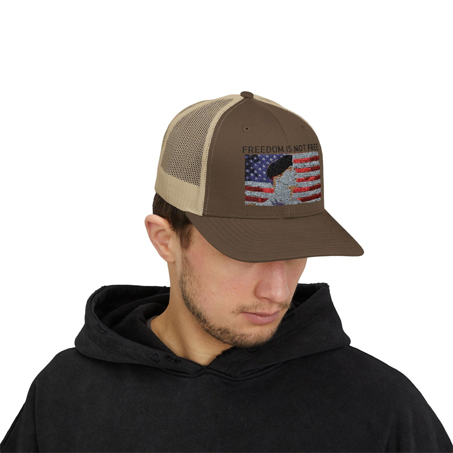 Picture This Magic© Customized Snapback Trucker Cap - Personalized Embroidered Design
