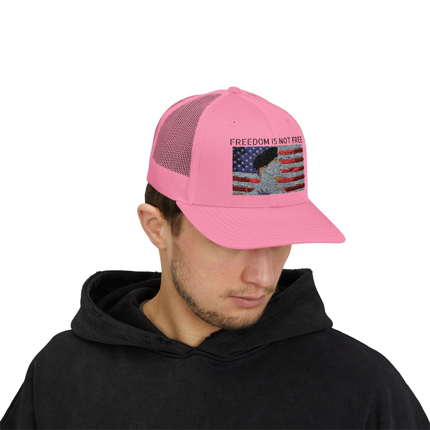 Picture This Magic© Customized Snapback Trucker Cap - Personalized Embroidered Design