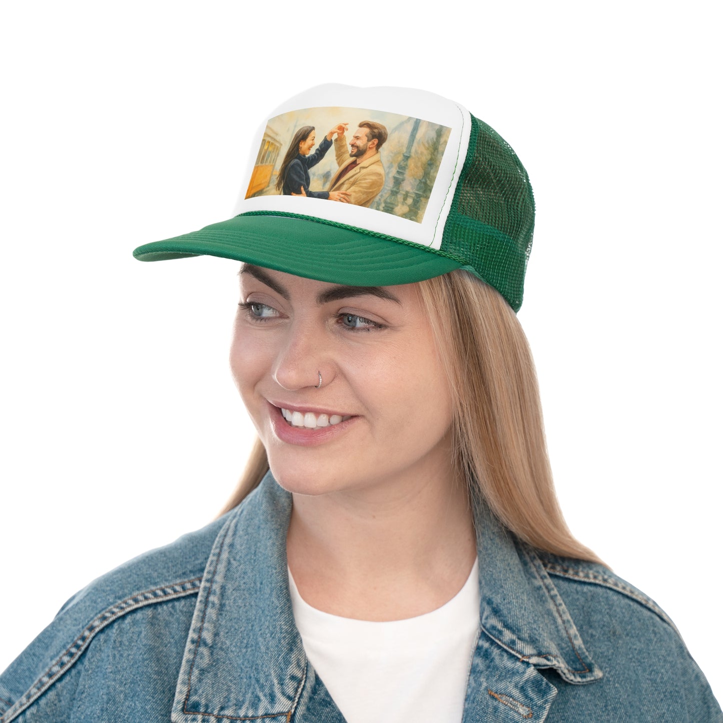 Picture This Magic© Trucker Cap with Personalized Illustration