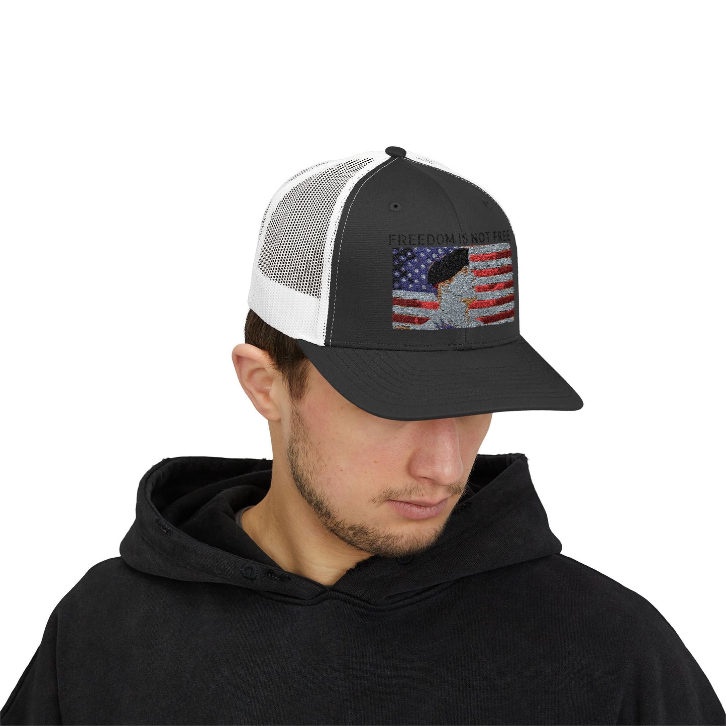 Picture This Magic© Customized Snapback Trucker Cap - Personalized Embroidered Design