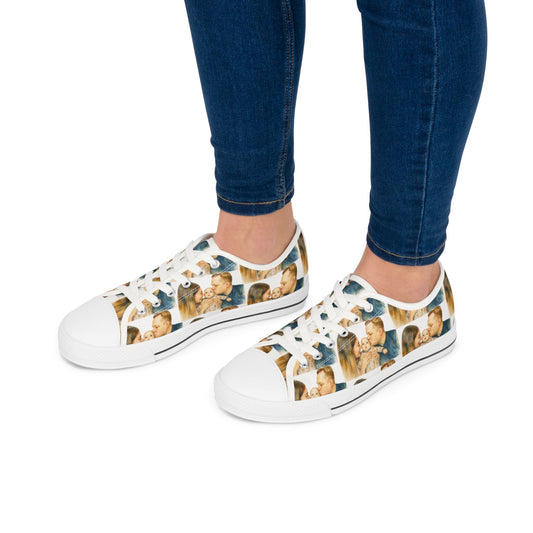 Picture This Magic© Custom Low Top Women's Sneakers