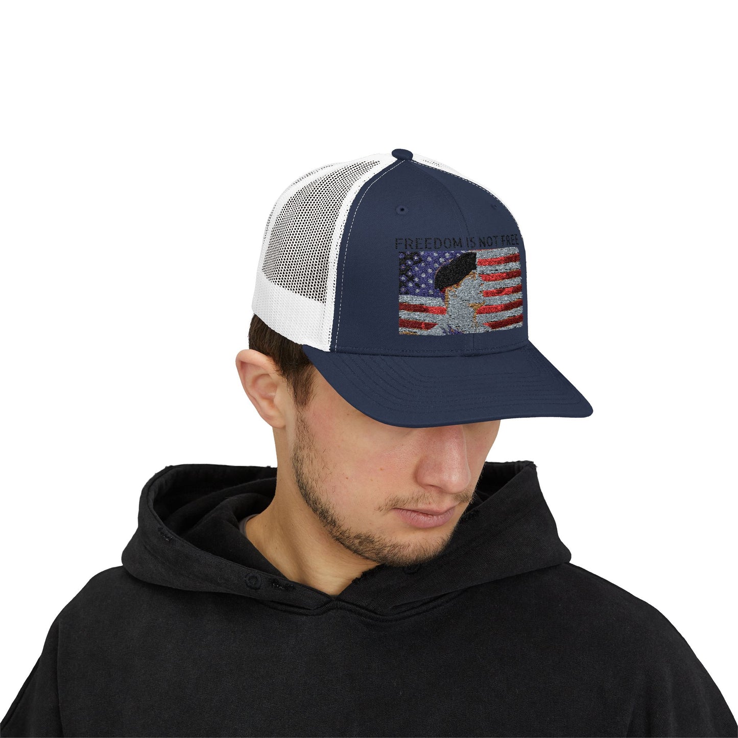 Picture This Magic© Customized Snapback Trucker Cap - Personalized Embroidered Design