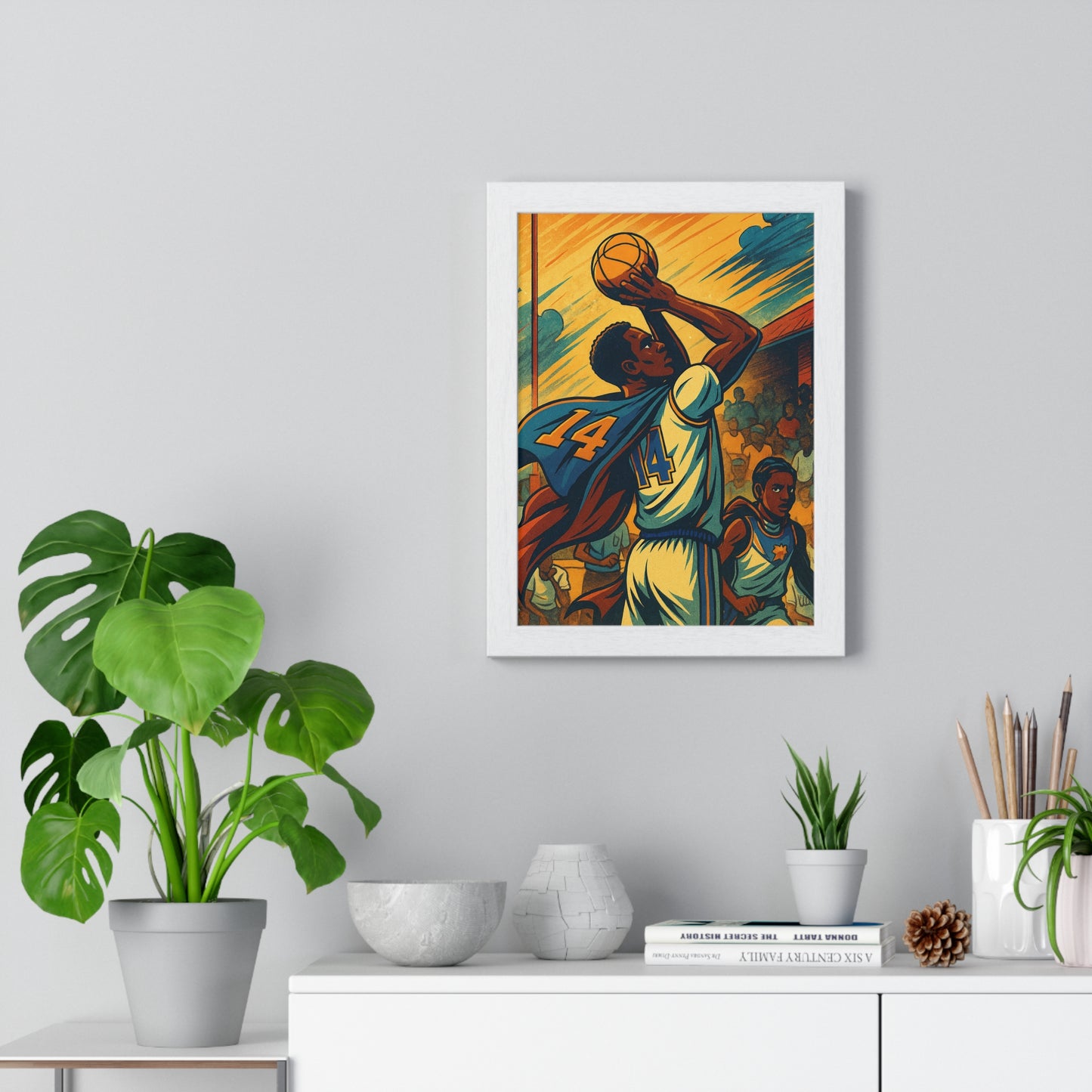 Picture This Magic© Custom Art Print, Vertical Framed Poster