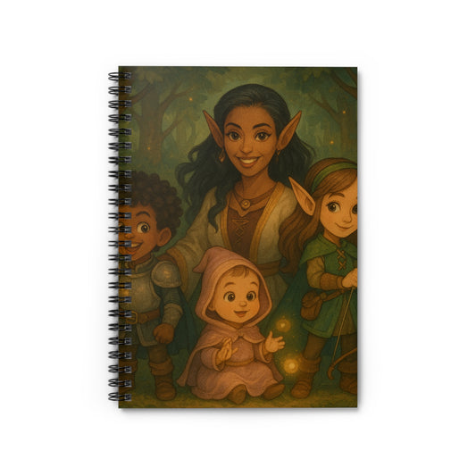 Personalized Picture This Magic© - Customized Themed Spiral Notebook Ruled Lines