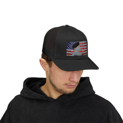Picture This Magic© Customized Snapback Trucker Cap - Personalized Embroidered Design