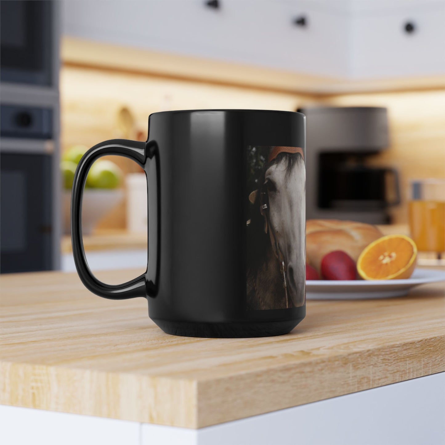 Picture This Magic© Ceramic Black Personalized Mug