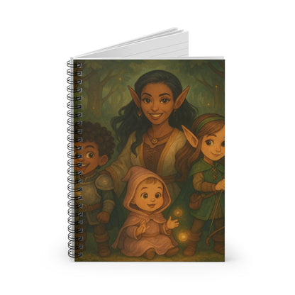 Personalized Picture This Magic© - Customized Themed Spiral Notebook Ruled Lines