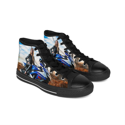 Picture This Magic© Stylish Women's Classic Sneakers with Customized Design