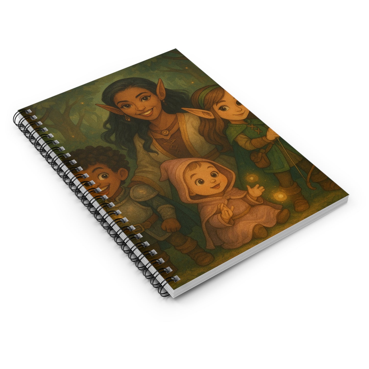 Personalized Picture This Magic© - Customized Themed Spiral Notebook Ruled Lines