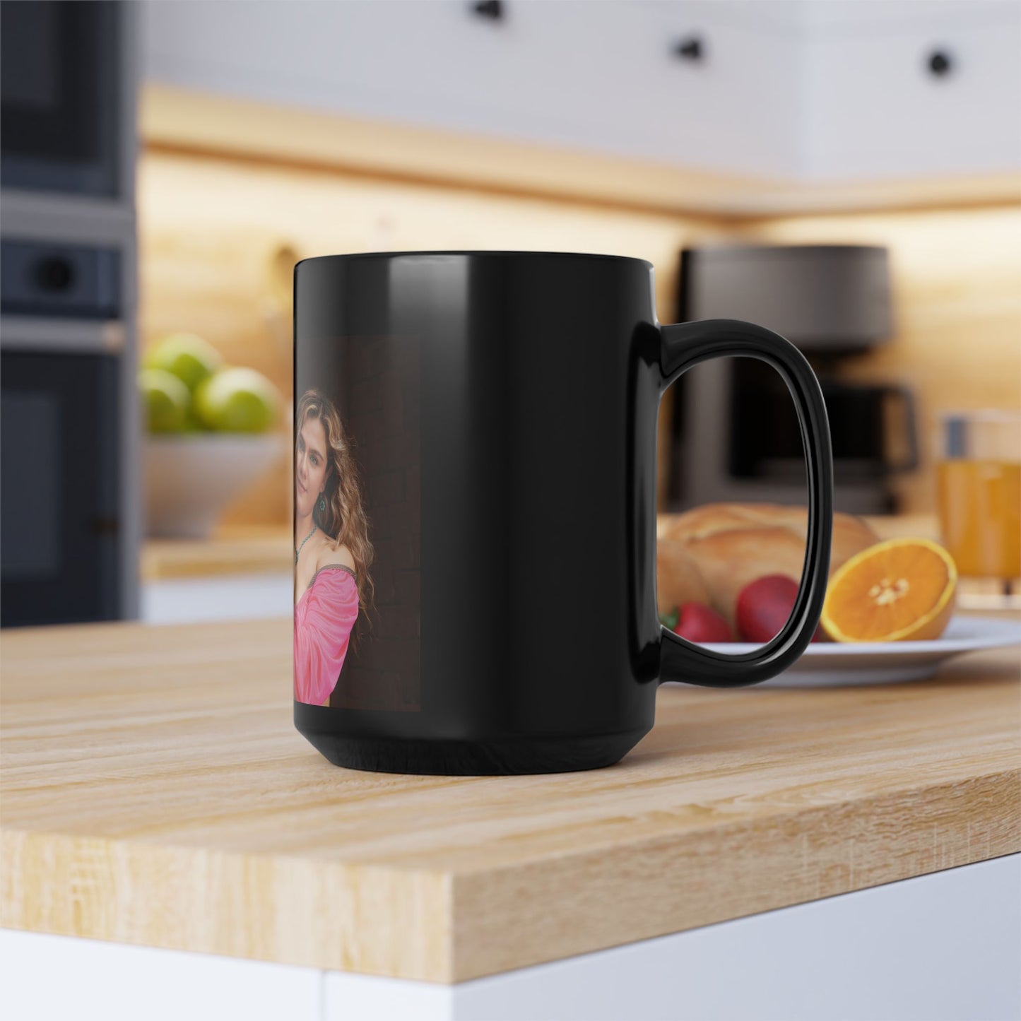 Picture This Magic© Ceramic Black Personalized Mug