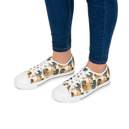 Picture This Magic© Custom Low Top Women's Sneakers