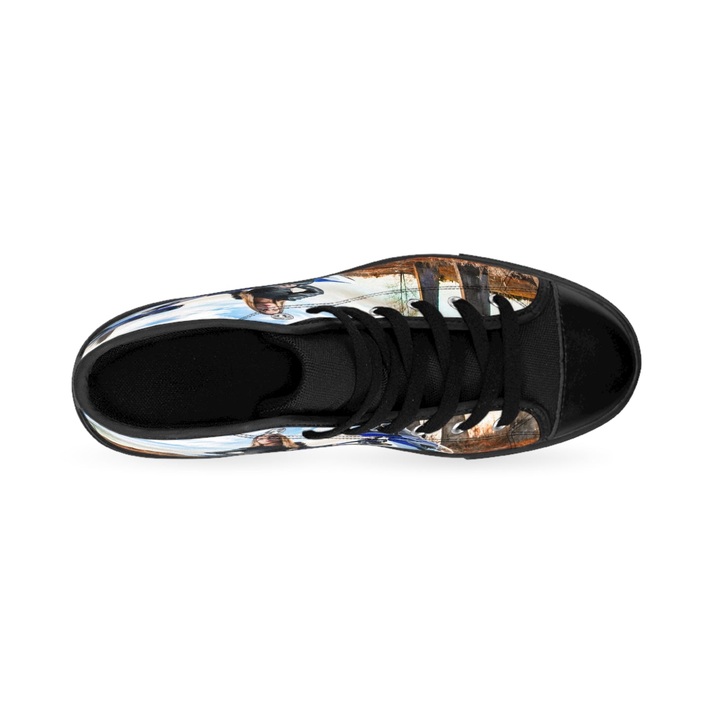 Picture This Magic© Stylish Women's Classic Sneakers with Customized Design