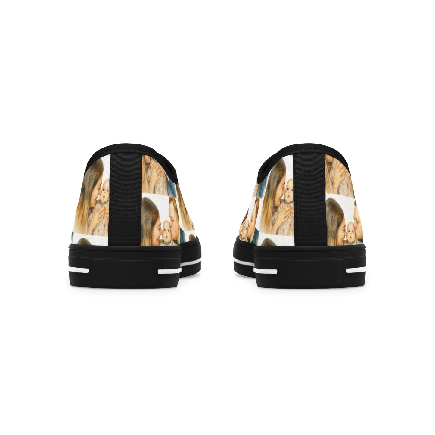 Picture This Magic© Custom Low Top Women's Sneakers