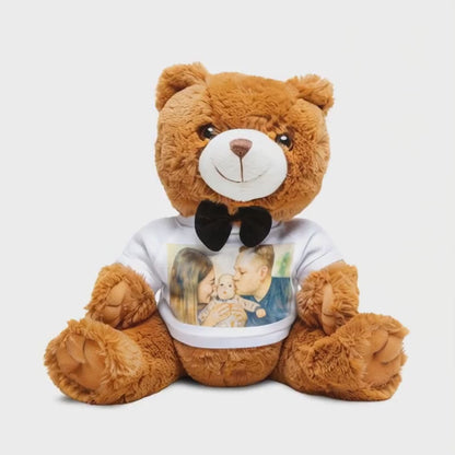 Picture This Magic© Personalized Photo Teddy Bear